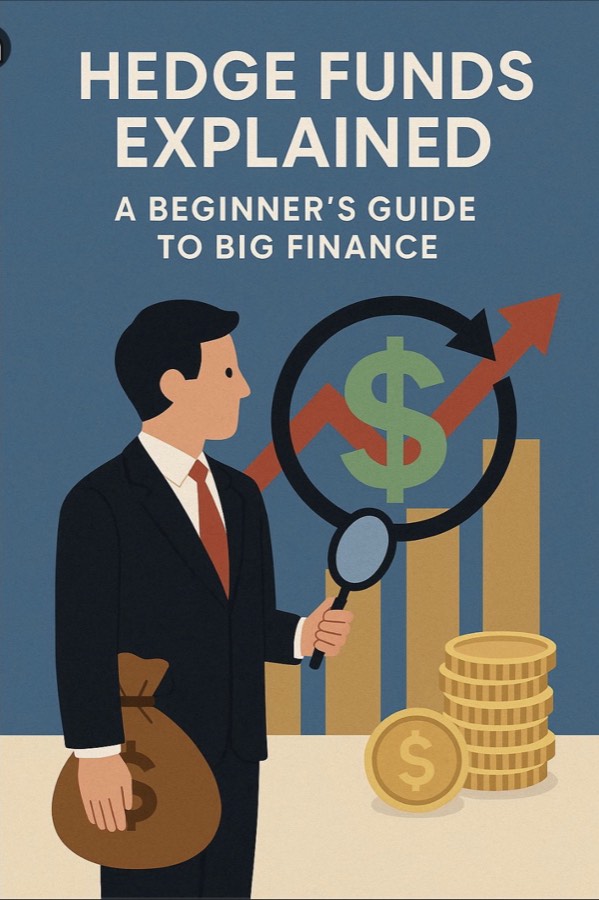 LinkedIn post cover: Hedge Funds Explained, a beginner's guide to big finance.